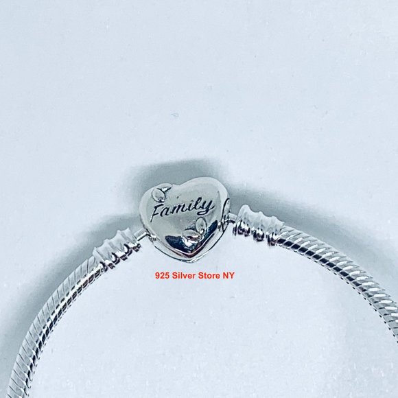 NEW Pandora Moments Family TREE HEART CLASP Bracelet / Pandora Charms - Picture 5 of 7